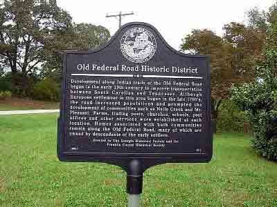 Old Federal Road Historic District