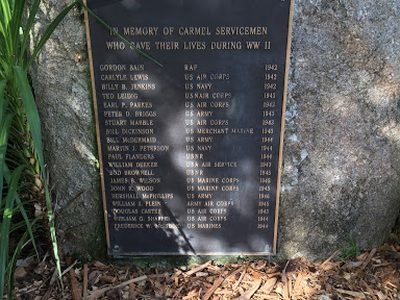 Carmel WWII Soldiers