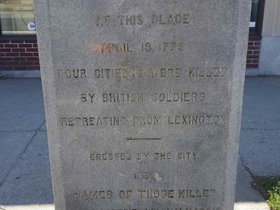 Four Citizens Killed by British Soldiers