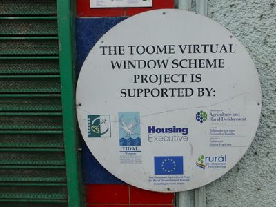 Plaque, Toome Virtual Window Scheme