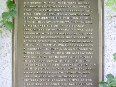 Spadina and the Austins