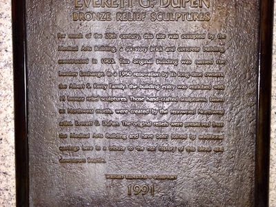 Everett G. DuPen Bronze Relief Sculptures