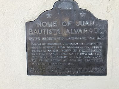 Home of Juan Bautista Alvarado