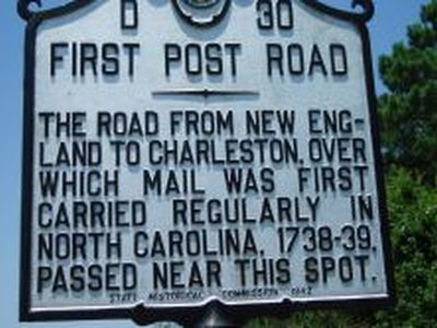 FIRST POST ROAD