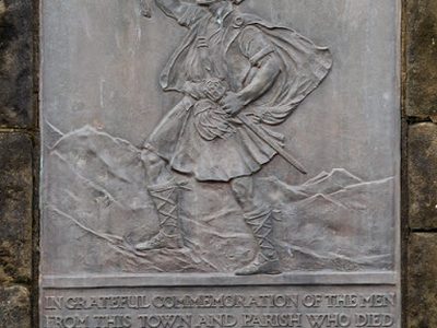 Callander War Memorial Dedication