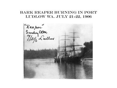 The Burning of the Hell Ship "Reaper"