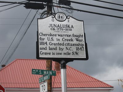 Junaluska Sign