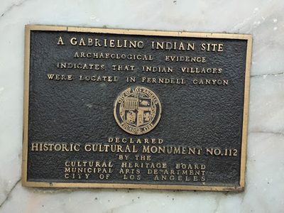 A Gabrielino Indian Site