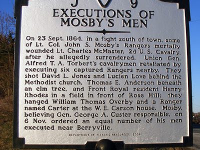 Executions of Moseby's Men