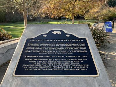 The First Dynamite Factory in America