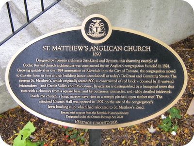 St. Matthew's Anglican Church 1890