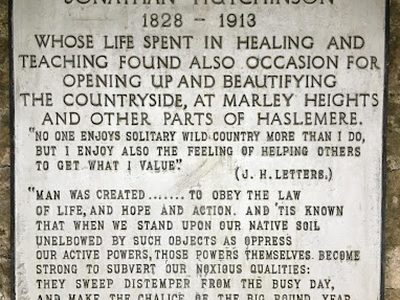 In memory of John Hutchinson 1828 - 1913