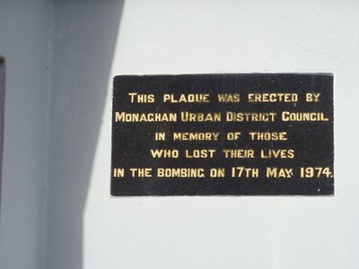 Bombing plaque