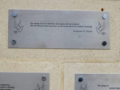 Peace pledge, Denamona PS, Fintona