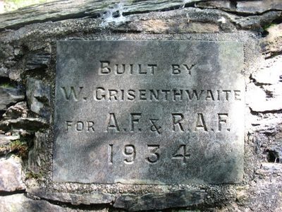 River Duddon footbridge plaque