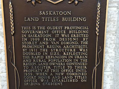Saskatoon Land Titles Building