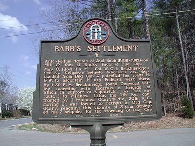 Babb's Settlement