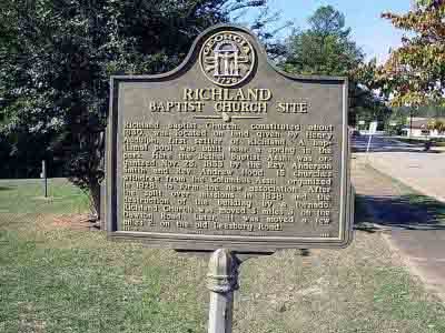 Richland Baptist Church Site