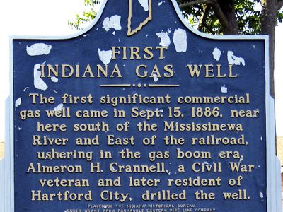 First Indiana Gas Well
