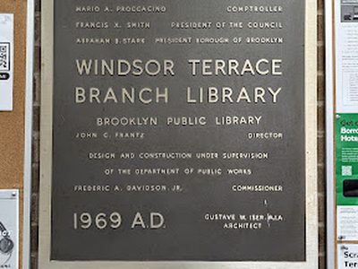 Windsor Terrace Branch Library