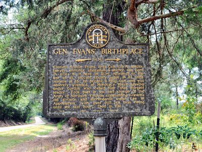 Gen. Evans' Birthplace