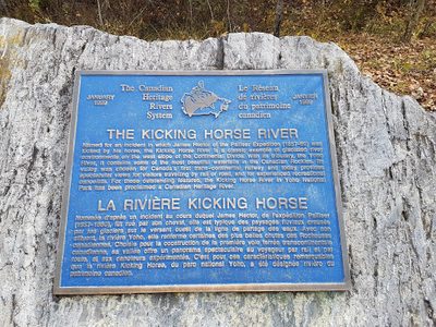 The Kicking Horse River