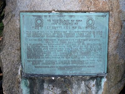 The First Settlers of Sandy Bay