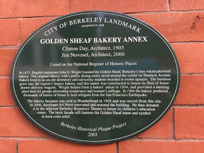Golden Sheaf Bakery Annex