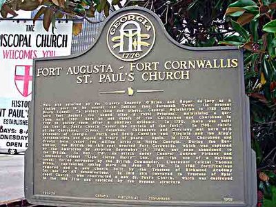 Fort Augusta-Fort Cornwallis-St. Paul's Church