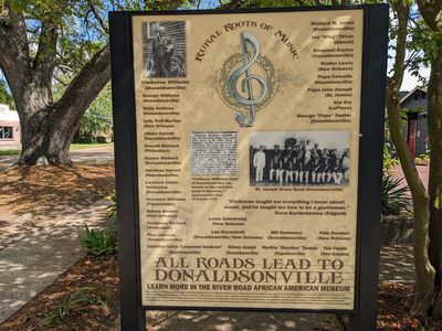 All Roads Lead to Donaldsonville