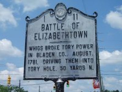 BATTLE OF ELIZABETHTOWN