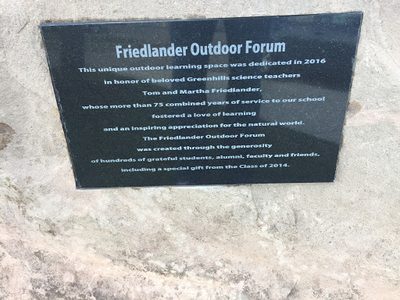 Friedlander Outdoor Forum