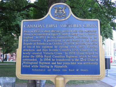 Canada's First Victoria Cross