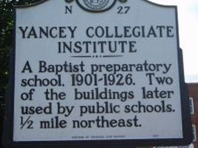 YANCEY COLLEGIATE INSTITUTE