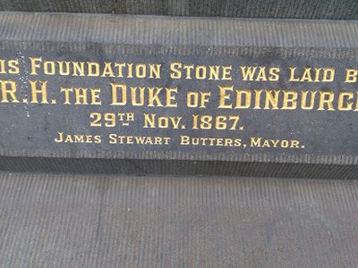 Melbourne Town Hall Foundation Stone