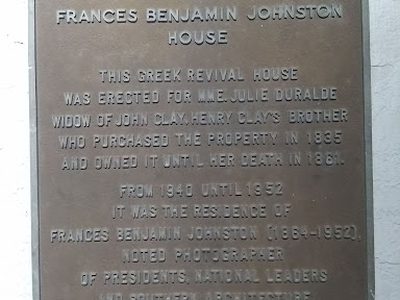 Francis Benjamin Johnston House