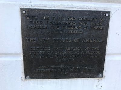 Boy Scouts Statue of Liberty