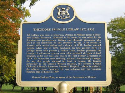 Theodore Pringle Loblaw 1872-1933