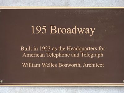 Dedicated NYC Plaque
