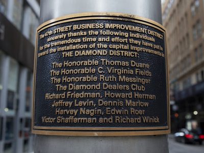 Dedicated NYC Plaque