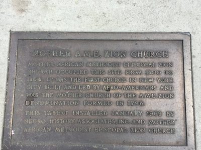 Mother A.M.E. Zion Church