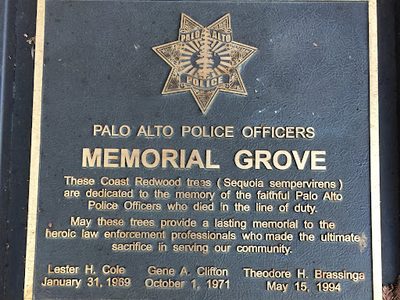 Palo Alto Police Officers Memorial Grove