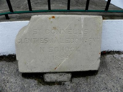 Plaque, St Connell's National School