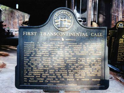 First Transcontinental Call