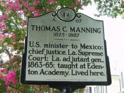 THOMAS C. MANNING 1825-1887