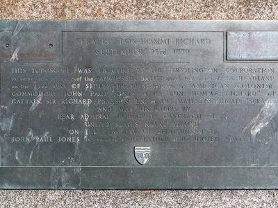 Plaque,  Flamborough Head, Yorkshire