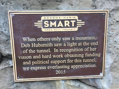 SMART Sonoma - Marin Area Rail Transit Bike Tunnel