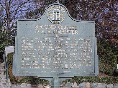 Second Oldest D.A.R. Chapter