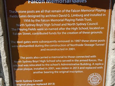 Falcon Memorial Gates