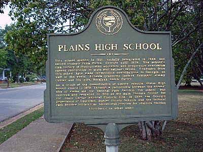 Plains High School Side 1